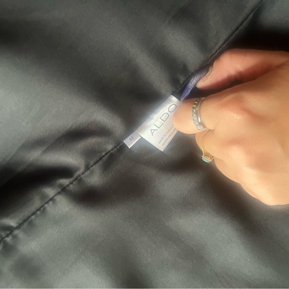 fur coat from Aldo like new , everything is clean and beautiful fur . - Picture 2 of 3